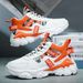 Men's Running Sports Shoes High Top Outdoor Casual Sneakers Breathable Jogging Trainers_desvips.com