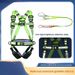 Hexin National Standard Reflective Five-Point Nighttime High-Altitude Work Double Hook Fall Protection European Style_desvips.com