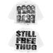 2025 Cool Kids New Foreigner English Front And Back Printed Terry Cotton Five-Sleeve T-Shirt Round Neck Top_desvips.com