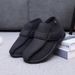 Lesvago New Winter Warm Fleece-Lined Unisex Cotton Shoes, Openable Upper For Wide And Deformed Feet, Widened Flat Sole_desvips.com