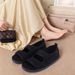 Diabetic Adjustable Hook & Loop Summer Walking Sandals Wide Swollen Shoes For Elderly Swelling Sensitive Feet_desvips.com