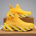 Classic Fashion Yellow Men's Running Comfort Socks Trainers Men Unisex Athletic Shoes Big Size 46 Zapatillas Hombre_desvips.com