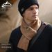 Scarves Winter New Imitation Cashmere Scarf Men's Outdoor Leisure Plus Velvet Warm Knitted Neck Scarf Retro DWJ47_desvips.com