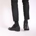 5 Pairs Mens Dress Stripe Plus Size,High Quality Combed Cotton Crew Socks,Black Cool Breathable Casual Socks For Men_desvips.com