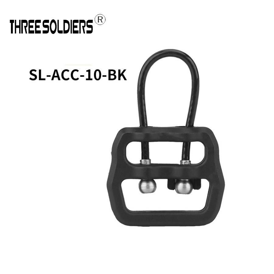 Tactical Molle Vest Quick Release Buckle With Task Rope - Black | Adjustable Military Gear Accessory For Airsoft & Outdoor Activities_desvips.com