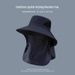Fisherman's Hat, Outdoor Hiking Hat, Fishing Hat, Face Cover, Neck Protection, All-in-one Hat, Wide-brimmed Sun Hat_desvips.com