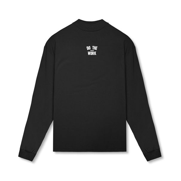 Autumn Breathable Gym Bodybuilding Running Long Sleeve Sport Shirt Men Basketball Training Muscle Workout Cotton Loose_desvips.com