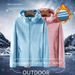 Men's & Women's Waterproof Softshell Jacket With Fleece Lining - Windproof Thermal Outdoor Work Coat For Hiking, Camping, Skiing_desvips.com