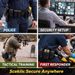 2" Nylon Duty Belt With Hook Lining 4 Keepers Police Law Enforcement Officer Security Outer Inner Belt_desvips.com
