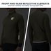ROCKBROS Winter Cycling Jacket Windproof Bike Jersey With Fleece Lining For Outdoor_desvips.com