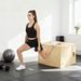 Box Jump Pliométrie 3 En 1 Appareil Musculation Fitness Entraînement Croisé Plyobox Pour Box Training 51/61/76cm En Bois_desvips.com