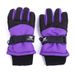 Children's Ski Winter Outdoor Sports Riding Thickened Anti-Slip Waterproof Split Finger Mountaineering Warm Gloves_desvips.com
