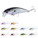10-Color Floating Minnow Lure - Lifelike Hard Bait For Bass & Pike Fishing - ABS Plastic Topwater Lures For Freshwater & Saltwater_desvips.com