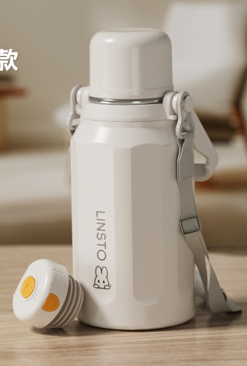 Large Cacity Insulated Household 316 Stainless Steel Inner Liner Bottle Student Children's Water Cup Portable With_desvips.com