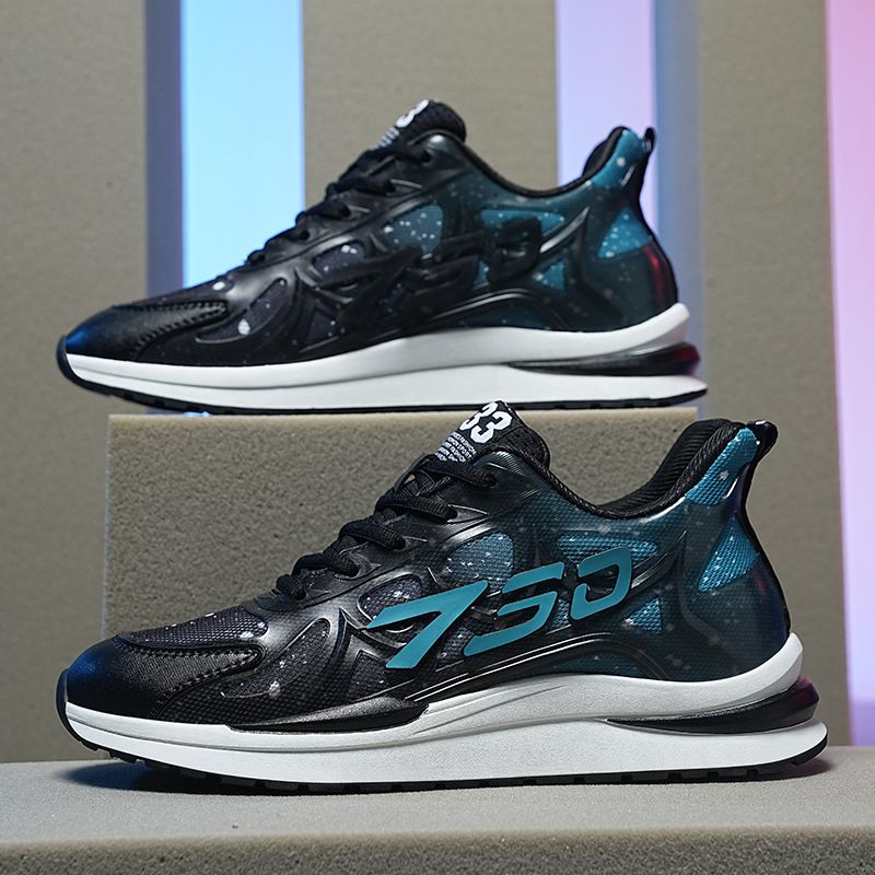 Sports Men, Spring Shoes, Rotating Buttons, Ultra Light Shock Absorption, Mesh_desvips.com