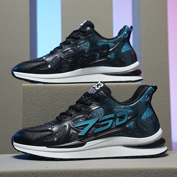 Sports Men, Spring Shoes, Rotating Buttons, Ultra Light Shock Absorption, Mesh_desvips.com