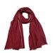 2025 Autumn Winter New 100% Pure Cashmere Women Shawl Knitted Thickened Warm Christmas Red Neck Scarf_desvips.com