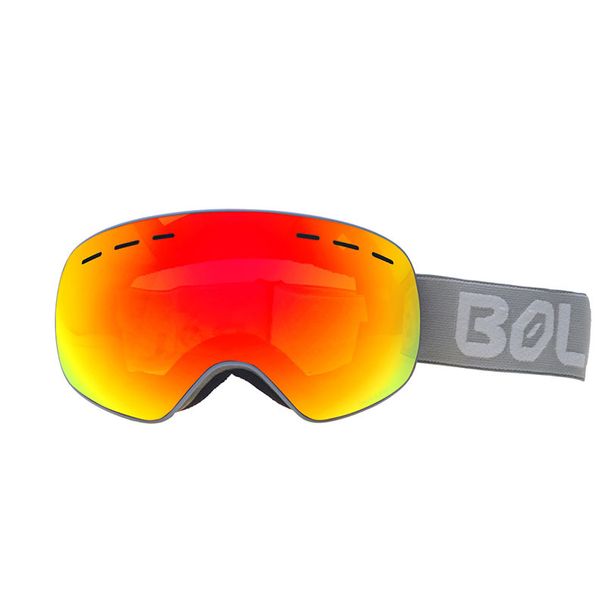 Outdoor ski wear glasses snow goggles Double anti-fog ski glasses for children_desvips.com