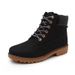 Autumn And Winter Padded Martin High Top Casual Work Boots, Large Size, , Outdoor Men's Short Boots Shoes_desvips.com