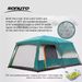 Upgraded 4 Season Camping Tent 3-12 Person Waterproof Windproof Double Layer 2 Room Family Outdoor Backpacking Equipment_desvips.com