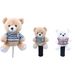 Bear Golf Wood Headcover, Fun Plush Cover For Your Golf_desvips.com