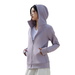 Spring And Autumn Jacket For Women, Slim Fit, Hooded, Zipper, Solid Color Sweatshirt, Casual Sports Fitness Yoga Top_desvips.com