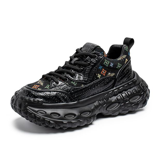 Spring 2026 High Quality European-USA Style Fashion Sneakers Youth/Men Low Top Lace-Up Breathable Thick Sole Non-Slip Wear-Resistant Running Shoes_desvips.com
