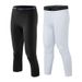 Men's Pro Sports Pants 7/8 Length Fitness Running Training Sweat Wicking Breathable Quick Drying Stretchy Tight Fitting Outerwear_desvips.com