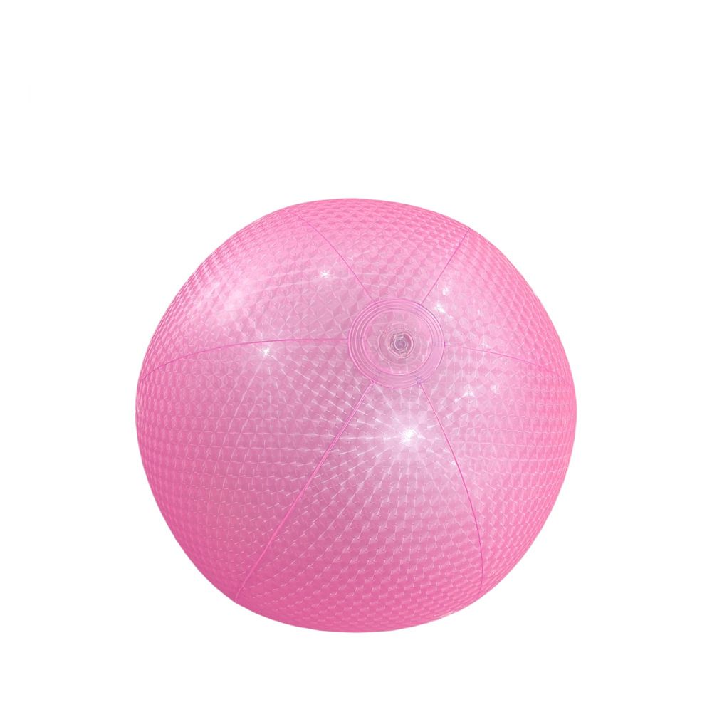 Glow-in-the-Dark Beach Ball - Thickened PVC Light-Up Water Play Ball For Pool Parties Outdoor Summer Games & Night Swimming_desvips.com