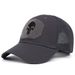 2025 European-Amecian Fashion Skull Net Baseball Cap Men's Cotton Tactical Operator Cap Fits Outdoor Breathing Cap_desvips.com