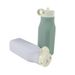 Outdoor Sports Portable Student Handy Cup Spout Silicone Foldable Water Bottle_desvips.com