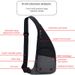 Men‘s New Trendy Casual Shoulder Leisure Travel Sports Outdoor Messenger Crossbody Sling Chest Bag Pack For Male Female_desvips.com