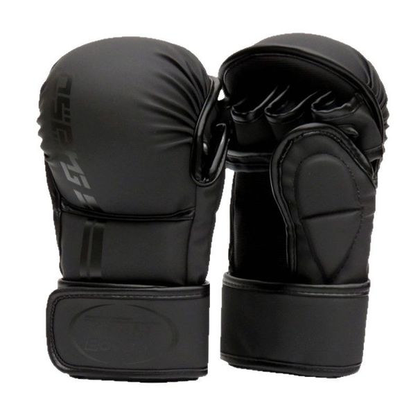 Professional MMA Boxing Kids, Thickened Combat Sports, Unisex Sanda Punching Bag Half-Finger Gloves For Adults_desvips.com