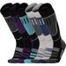 Cross-Border Hot Sale Professional Ski Men's Quick-Dry Terry Sports Women's Hiking Towel Bottom Snow Socks_desvips.com