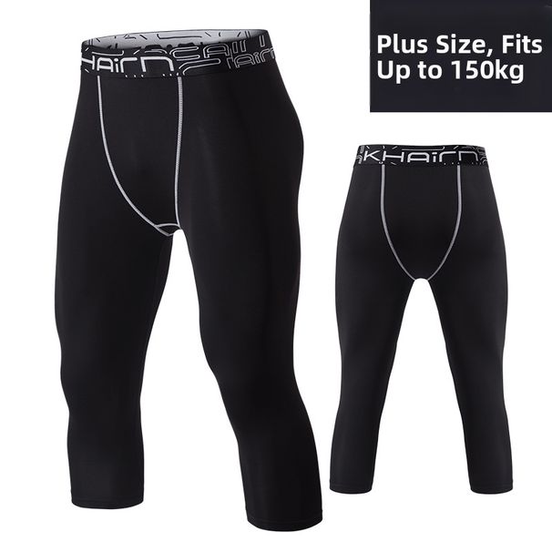 Loose Large Size Sports Leggings For Men High Elastic Quick Drying Fitness Trousers Training Sweating Playing Ball Running Pants_desvips.com