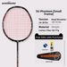 Lightweight All Carbon Badminton Racket Training Sweet Spot Mini Frame Practice Racket For Sports And Outdoor_desvips.com