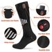 Heated Electric For Women Men Winter Warm Outdoor Skiing Socks Sports Foot Heating Equipment_desvips.com