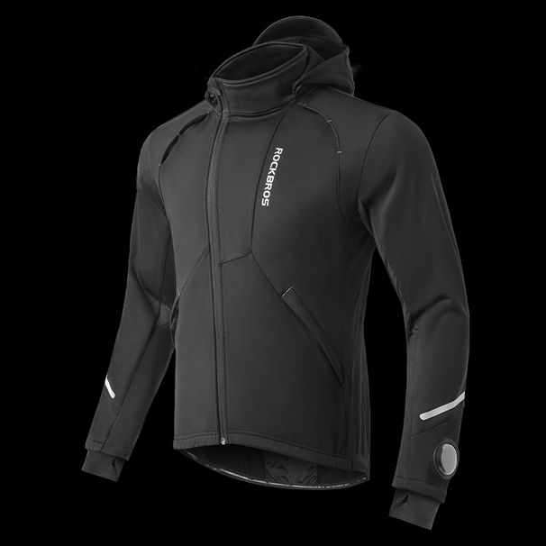 ROCKBROS Winter Jacket Cycling Jacket Warm Softshell Jersey Asian Size M-4XL_desvips.com