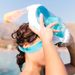 Single tube full dry snorkeling mask for children diving mirror with large frame_desvips.com