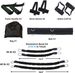 60- 150LBS Boxing Resistance Band Set With Ankle/Wrist Straps, Martial Arts Training For Speed & Power_desvips.com