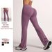 Wide Leg Slim Fit Flare Pants Casual Feel Long Pants For Outdoor Running Sports Fitness Naked Look Slimming_desvips.com