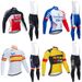 Tour De France Team Edition Cycling Jersey Bicycle Spring And Autumn Unisex Long Sleeve Set Downhill Suit_desvips.com