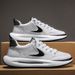 Men's Spring New Breathable Ice Silk Cloth Mesh Trend Everything With Daddy Shoes_desvips.com