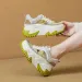 Sports Style Thick-Soled Height-Increasing White Sneakers For Women Spring Summer New Casual Lightweight Dad Shoes_desvips.com