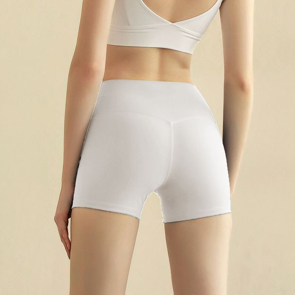 Fitness Women, Summer Running Sports Anti-Exposure Base Layer Elastic Pilates Training Yoga Shorts For Women_desvips.com
