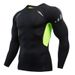 In Stock Men's Quick-Dry Long Sleeve Breathable Sweat-Wicking High Elasticity Tight Running Soccer Basketball Sports_desvips.com