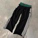 New American Style Washed Casual High Street Men's Wide-Leg Patchwork Sports Pants Sweatpants_desvips.com