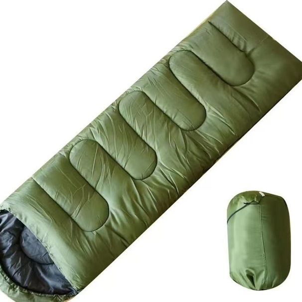 Outdoor Single Sleeping Bag Adults, Portable Camping, Thickened Dirt-resistant, Suitable For All-season Travel, Nap, And_desvips.com