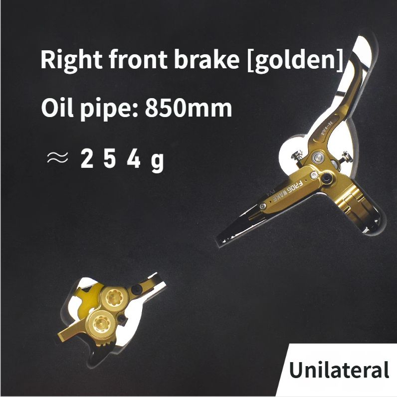 25 Frog Vertical Cylinder FV4 Upgraded Stroke Adjustment Four-Piston Hydraulic Disc Mountain Bike Speed Drop Light Peak_desvips.com