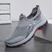 Men's Lightweight Slip-On Sneakers - Non-Slip Casual Shoes Suitable Hiking, Everyday Wear, Outdoor Adventures, Black_desvips.com